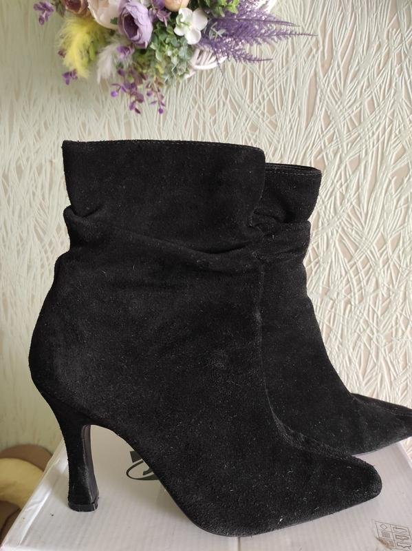 Femme Bottines Style Dior Noires Suède 39