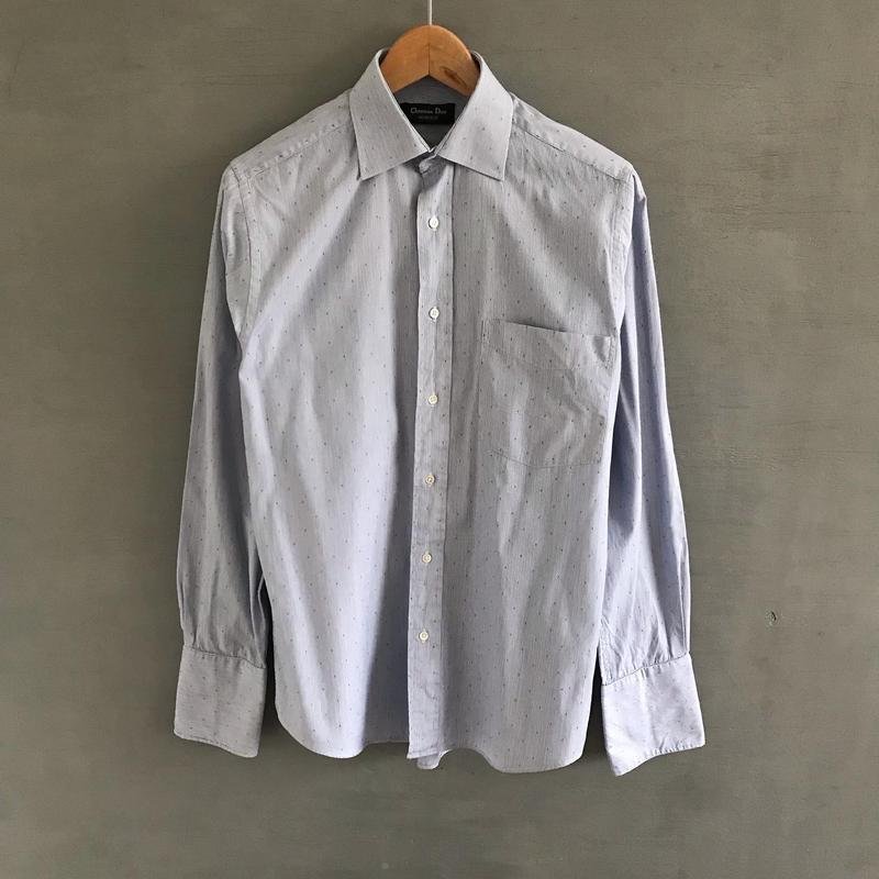 Homme Christian Dior Chemise Bleue Coton 38 / M /