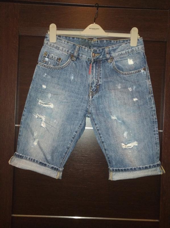 Мужские Dsquared² Шорты Голубые 29 / S / 42