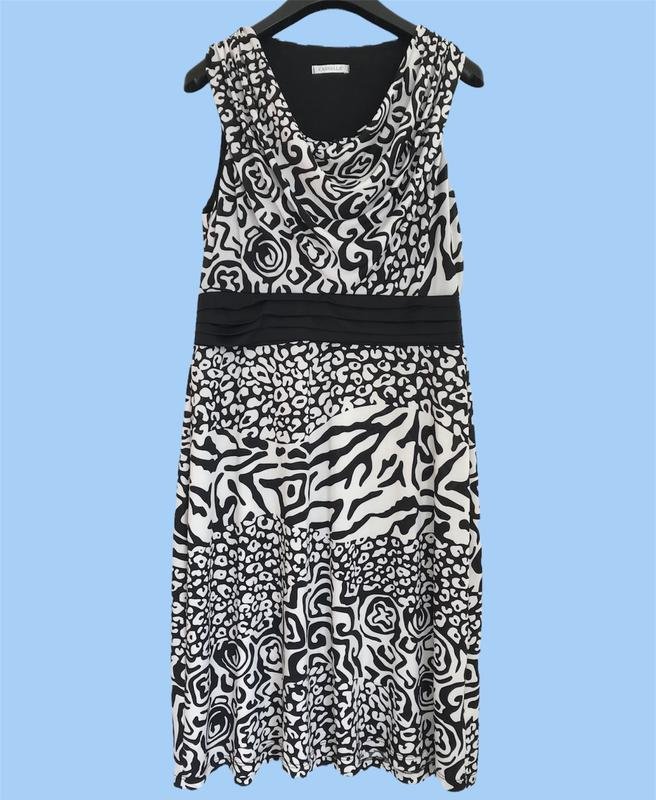 Women Canali Dress White Polyester 40 / L / 48