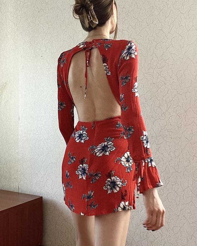 Femme Missguided Robe Rouge 34 / XS / 42