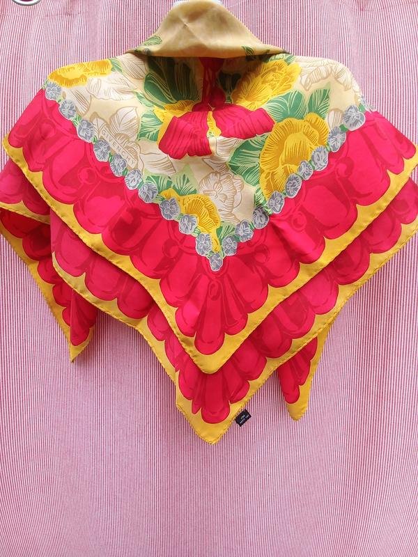 Women Givenchy Scarf Red Silk One size