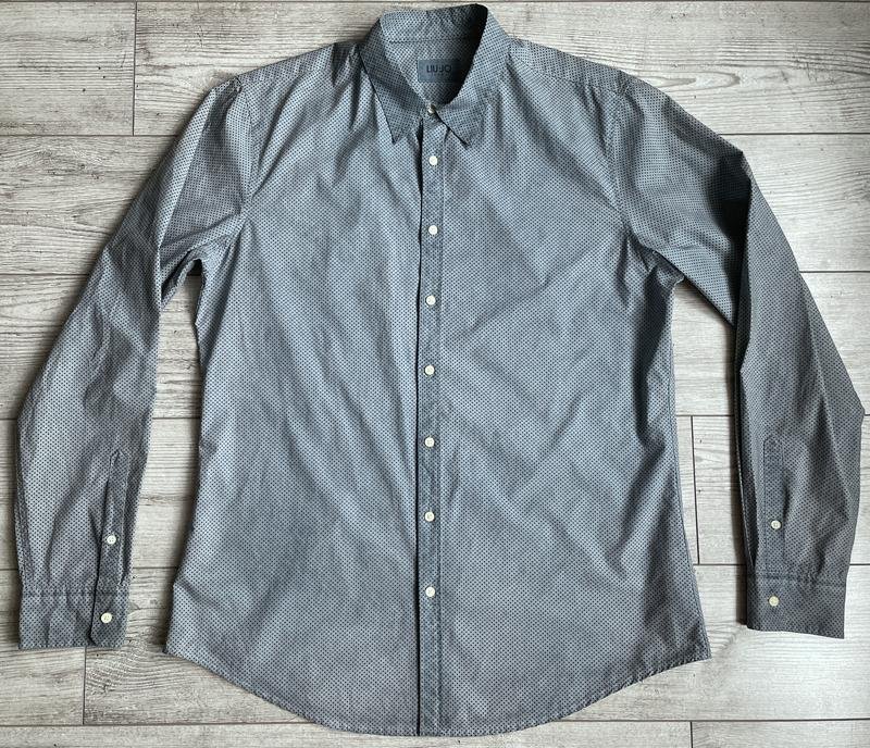 Men Liu Jo Shirt Blue Cotton 40 /L / 48