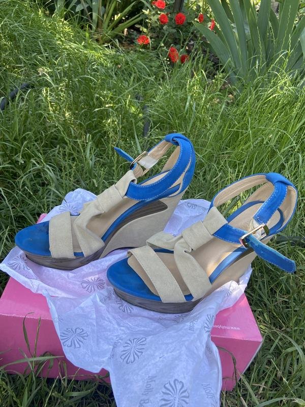 Женские Босоножки Бежевые Искусственная замша 36