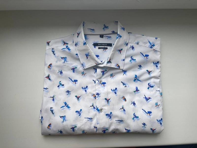 Uomo Navyboot Camicia Multicolore 42 / XL / 50