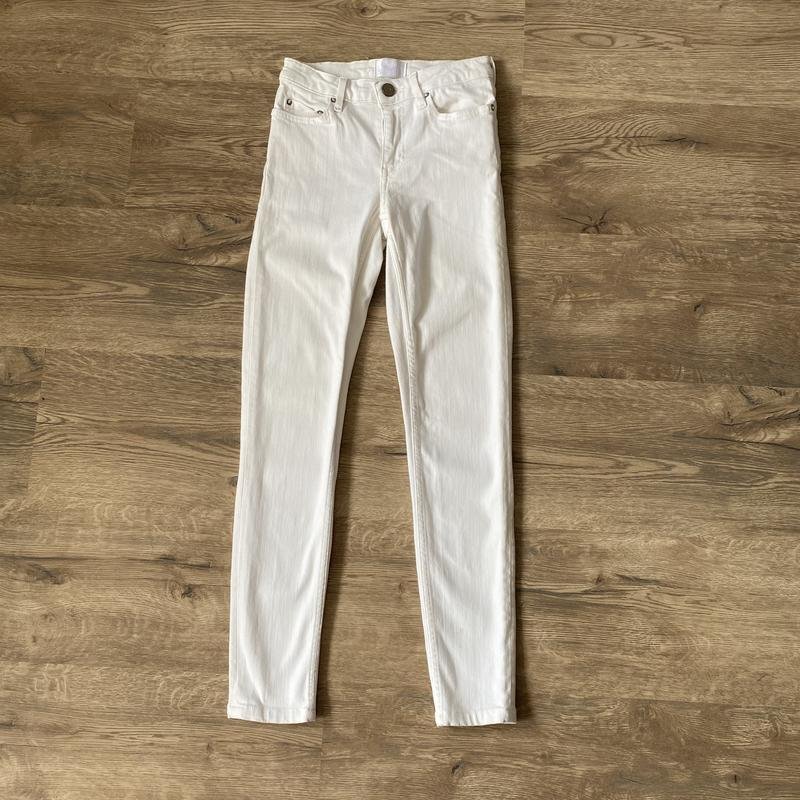 Femme Acne Studios Jeans Blanc 24 / XXS