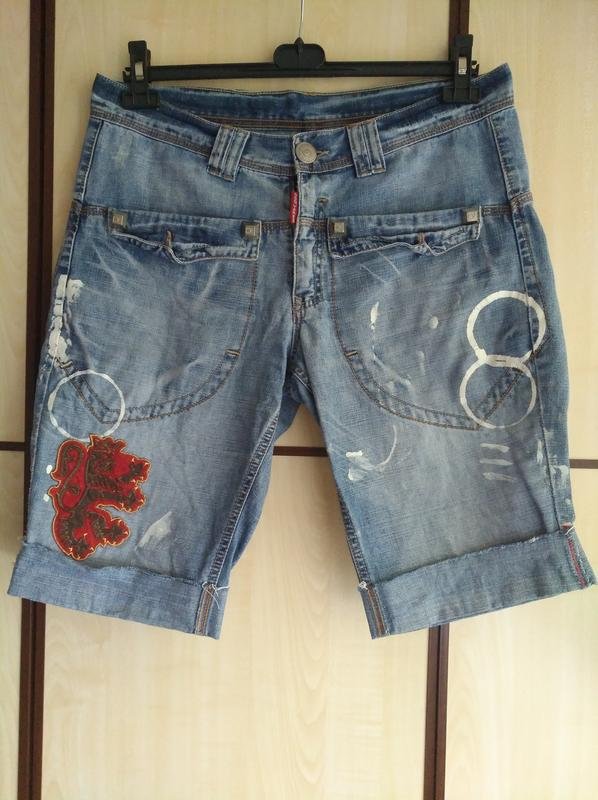 Uomo Dsquared² Shorts Blu Navy 32 / M / 46