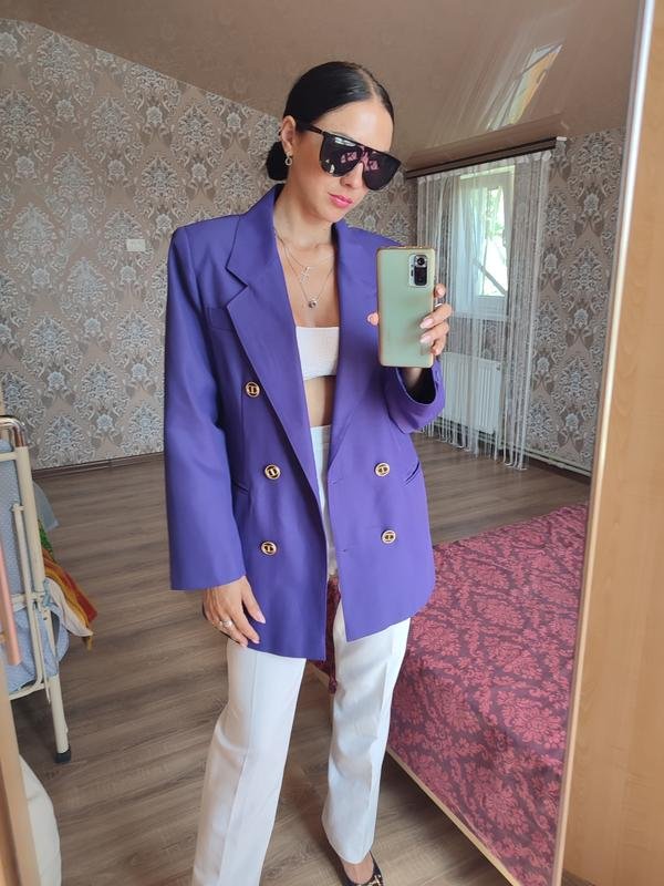 Femme Dior Blazer Violet 36 / S / 44