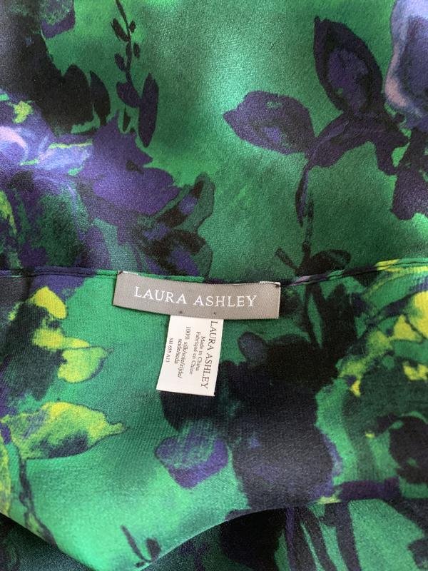 Женский Laura Ashley Шарф Зелёный Один размер