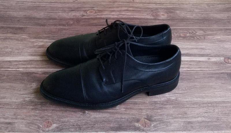 Мужские Cole Haan Туфли Чёрные Кожа 43.5