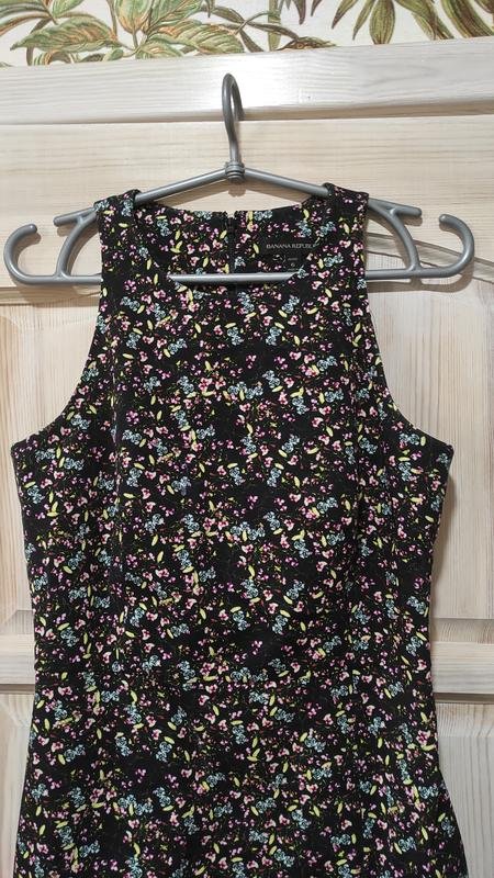 Donna Banana Republic Abito Nero Viscosa 34 / XS /