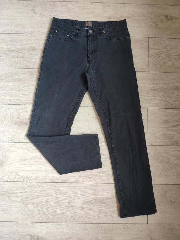 Homme Ben Sherman Pantalon Gris Coton 31